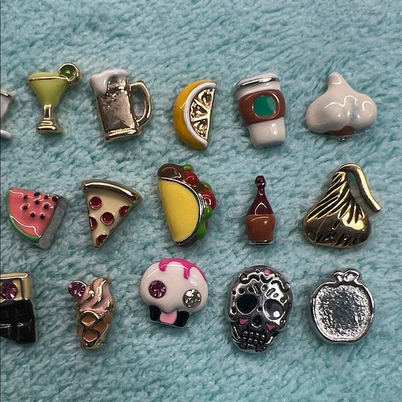 Floating Locket Charms - Food theme - Picture 3 of 3